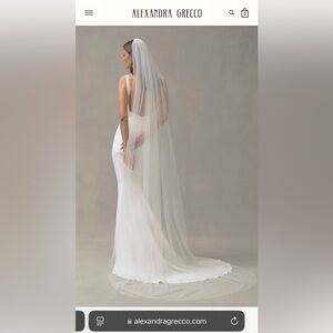 Alexandra Grecco - Signature Veil - Cathedral Length